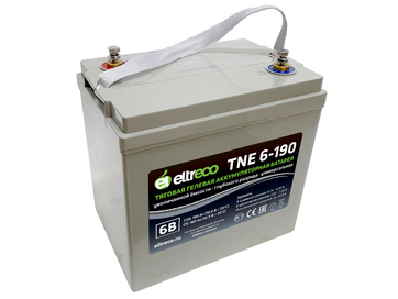 Тяговый аккумулятор Eltreco TNE6-190 (6V150A/H C3)