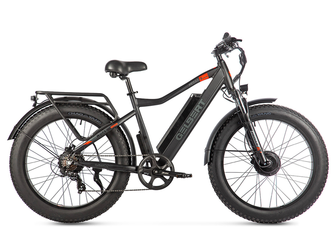 Электрофэтбайк Gelbert Pegas 3 DUAL PRO (Черный)